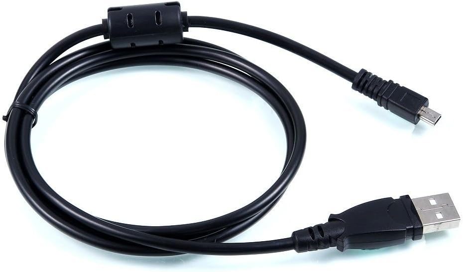 Aiivioll Replacement USB Cable Camera Transfer Data Sync Charging Cord 8Pin Compatible with Sony Digital Camera Cybershot Cyber-Shot DSC-H200 H300 DSC-W710 W730 W800 W810 W830 W370 (1.5m/Black) - Image 5