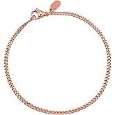 CRAFTD - Curb Link Bracelet - Waterproof, Heat & Sweat Resistant - Gifts for Men - Men's Jewelry - Size 2MM