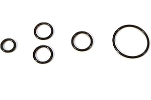 Nelson Seals O-Ring Kit for Fleck 5600 Injector Drain Module, Black