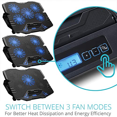 2 Laptop+Cooling+2500RPM+Adjustable+Display