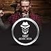 EZGO Beard Balm Conditioner-Styles, Strengthens and Thickens for Healthier Beard Growth, Beard Wax Boost Shine and Maintains Hold, 2oz