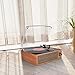 Bluetooth Record Player Belt-Driven 3-Speed Turntable, Vintage Vinyl Record Players Built-in Stereo Speakers, with Headphone Jack/ Aux Input/ RCA Line Out, Woodenthumb 4