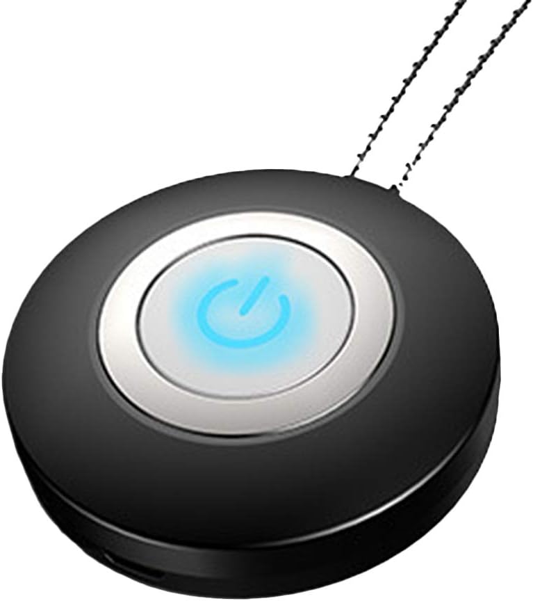 Dvluck Personal Air Purifier Necklace Wearable Mini Portable Negative Ion Generator for Adults Kids