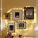 String Lights, LISOPO 8.25Ft /100 LEDs USB Powered Waterproof Photo Clip Fairy Starry Lights Led String Lights Decoration for Party, Christmas, Garden, Xmas (Warm White)