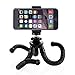 Zecti Flexible Cellphone Tripod with Phone Mount Adapter for SLR Digital Camera, GoPro, Samsung Google, Etc All Smartphone