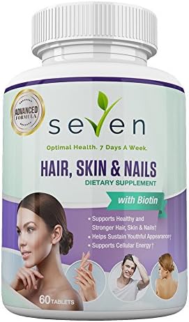 Hair, Skin & Nails for Stonger and Healthier Hair, Skin & Nails. 30 Day Supply.