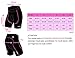 SANTIC Women's Cycling Bike Shorts 3D Padded Bicycle Capris Half Pants Breathable Tights