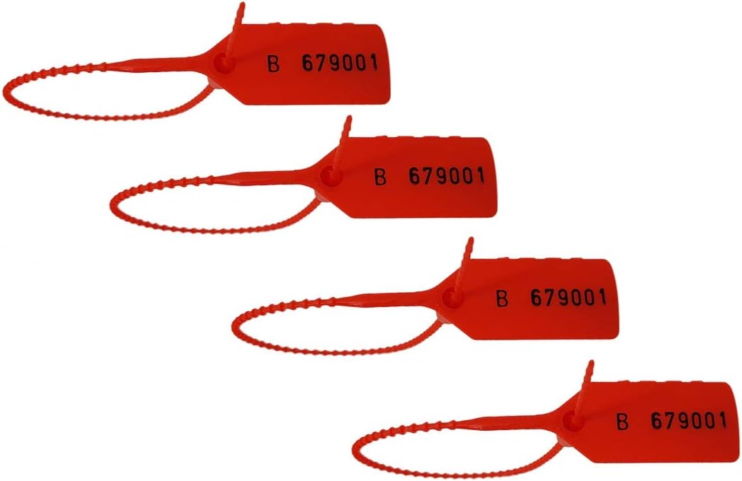 Made in the UK, Easy-Breaking Anti Tamper Fire Extinguisher Seals, Securely Seal and Indicates Usage with Low Break Strength