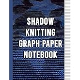Shadow Knitting Graph Paper Notebook: Blank Illusion Knitter's Pattern Design Book 4:5 Ratio - 100 pages - Letter Sized Format 8.5"x11" | Grid Paper Sheets