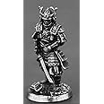 CAULYS Alloy Samurai Model, Ancient Mini Warrior Model Toy, Japanese Style Table Games and Chess Decoration Military Manual, DIY Alloy Samurai Doll (Sabre Samurai-B)…