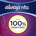 Always Radiant Infinity Overnight with Wings Scented Pads 24 Count