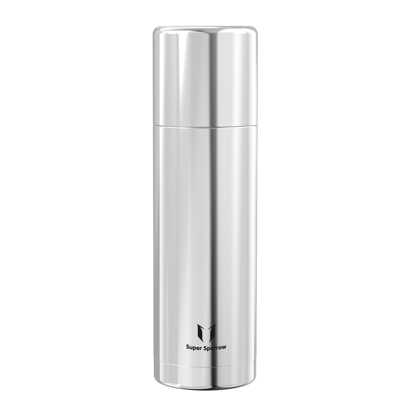 Super Sparrow Stainless Steel Water Bottle - 1000ml - Wide Mouth Vacuum Insulated Flask - BPA-Free ThermosBottle - Leakproof Lid Doubles as Cup