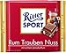 Ritter Sport Rum Raisins Hazelnut Chocolate 100 g