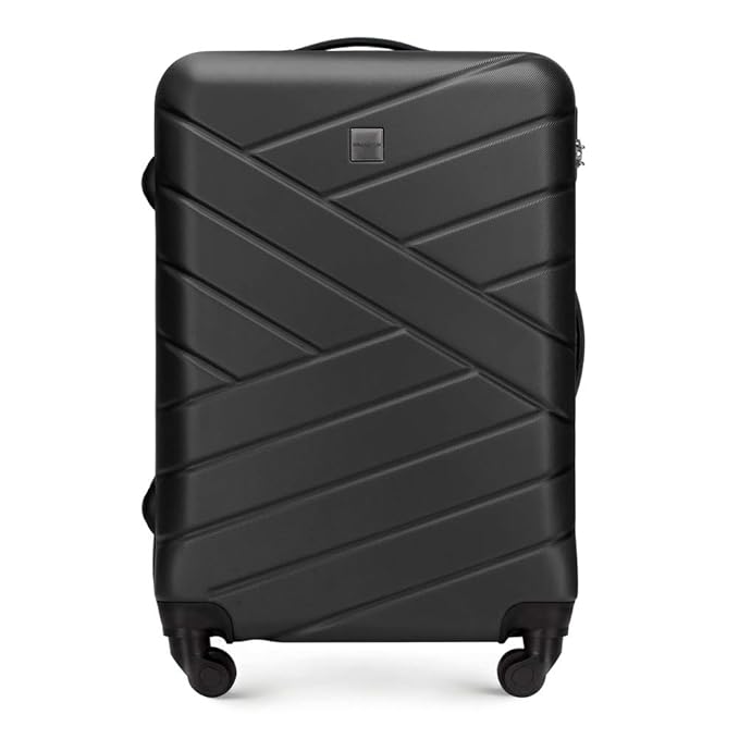 WITTCHEN Groove Line III Koffer, 65 cm, Schwarz