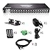 TESmart KVM Switch 16 Port HDMI | 4K 30Hz Ultra HD | Enterprise Grade | RS232 | LAN Port | IP Control | Auto Scan | Rackmount [Control PCs, Laptops, Servers w/One Keyboard, Video Monitor, Mouse]