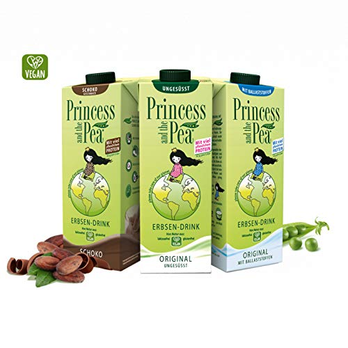 PRINCESS AND THE PEA Erbsen-Drink | Vegan | 8 g Protein pro 250 ml (6er PROBIERSET) – Bild 3