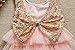 XILALU For 12M-5Y, Baby Girl Lovely Sequins Dress Bow Layered Tulle Party Formal Dress (12M, Pink)
