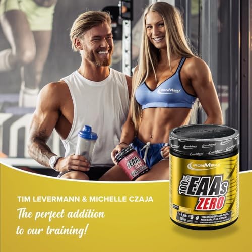 ® 100 Percent EAAs Zero Tropical 500g - Aminoacidos Esenciales en Polvo - EAA con BCAA - Sin Azucar - Suplemento Alimenticio para Nutricion Deportiva