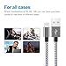 Lightning Cable 3Pack 3FT 6FT 10FT KINGBACK Nylon Braided 8 Pin Charging Cables USB Charger Cord for iPhone 7/7 Plus/6/6s/6 Plus/6s Plus/5/5c/5s/SE,iPad iPod Nano iPod Touch