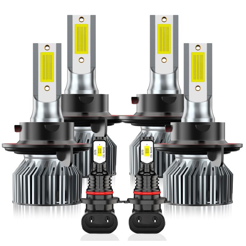 Photo 1 of VIONTREX Fit For 2005-2022 Ford F250 F350 F450 Super Duty Driving Light Bulbs Combo, 500% Enhanced Visibility With 12000RPM Turbo Fan, Direct Installation, 6-Pack Lighting Bundle