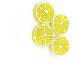 2Pcs Yellow Double Lemon Slices Hair Clips Lemon Hair Clip, Fruit Hair Clip for Women Girls Bangs Side Hairpins Creative Barrettes Duckbill Hair Accessories Clips and Barrettes Decoration
