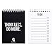 CHIEFS & TRIBES To Do List Double Pack I Notebooks with total 100 tear off Pages I Reminder Cards I 4.1 x 5.8 inches each Notepad I Made in Germany