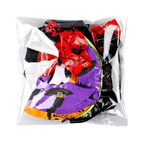 GROBRO7 11Pcs Halloween Inflatables Spider Hat Ring Toss Game Halloween Outdoor Party Favor Family Games Inflatable Toy Games Spider PVC Toys Multiplayer Games for Kids Adult - Thumbnail 6