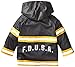 Western Chief Boy's F.D.U.S.A. Firechief Raincoat (Toddler/Little Kids/Big Kids) Black 6 Little Kid