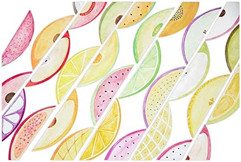 Hand Painted Design Colorful Bookmarks, 30PCS (Fruit)