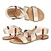 MUDAN Women's Elastic Flat Sandals