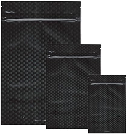Carbon Fiber Smell Proof Bags by Cannaline (10, Medium)