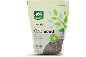 365 by Whole Foods Market, Organic Black Chia Seeds, 15 Ounce