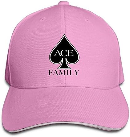 Unisex Sports Casual Baseball Cap ACE Family Logo Natural