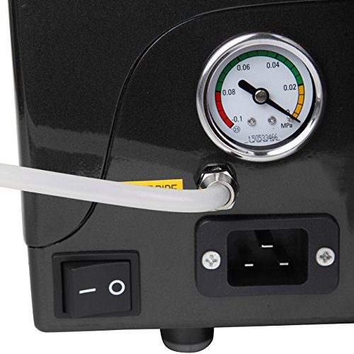 PanelTech 3D Vacuum Sublimation Machine Heat Press Mug/Cup/Iphone Case/Plate Printing Transfer Machine (Black) - Thumbnail 6