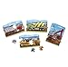 Melissa & Doug Construction 4-in-1 Jumbo Linking Jigsaw Floor Puzzle (96 pcs, 5 feet long)