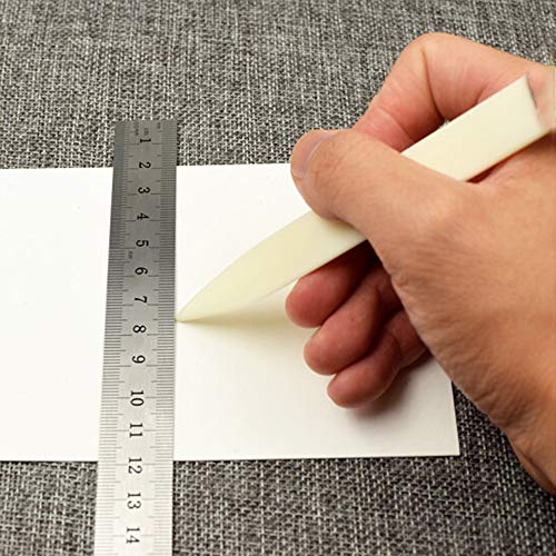 MIUSIE 2 Pieces Bone Folder -Convenient Paper Scoring Tool for Beginners Or Professionals-Burnishing Tool for Paper/Bookbinding/Office Supplies/Card Making