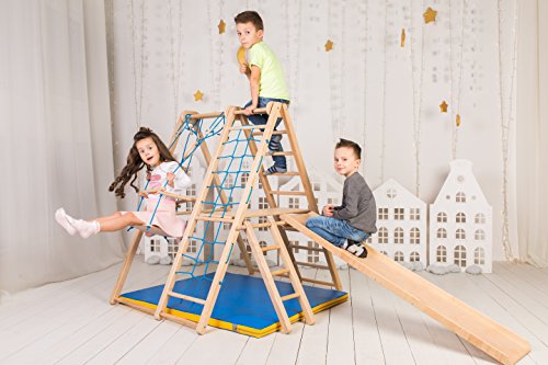 1 EZPlay+Panda+Indoor+Playground+Structure