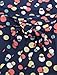 Allegra K Ladies Sleeveless All Over Dots A Line Dress S Dark Blue