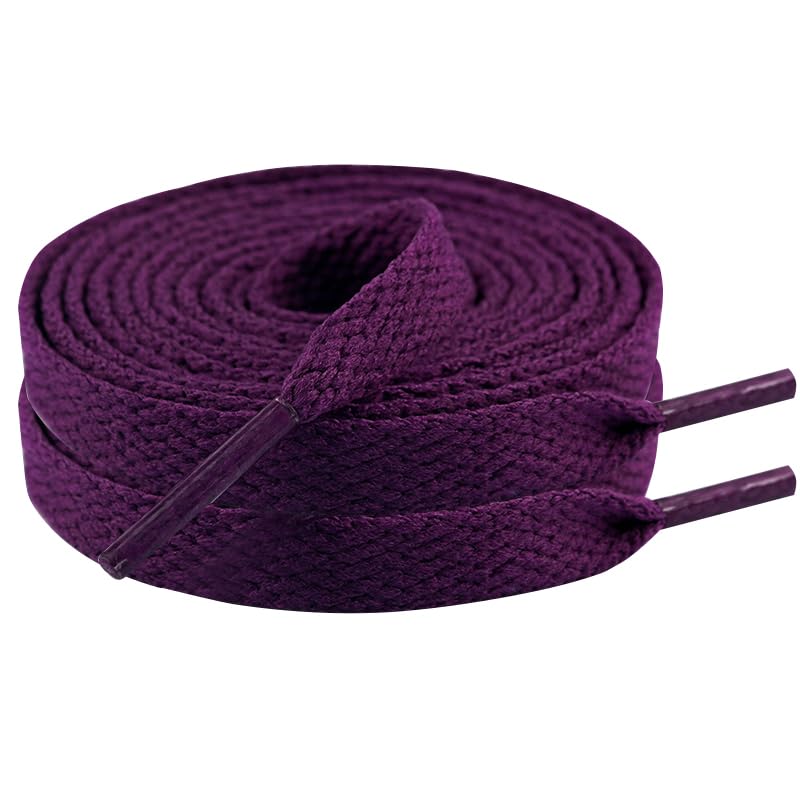 MOCATH 2 Pairs Flat Shoe laces Colorful Shoelaces