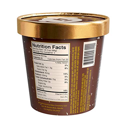 Halo Top Light Ice Cream, Mocha Chip, 16 oz (Frozen) - Thumbnail 6