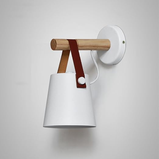 Nordic Danemark Minimalistischen Leder Suspension Holz Schwarz