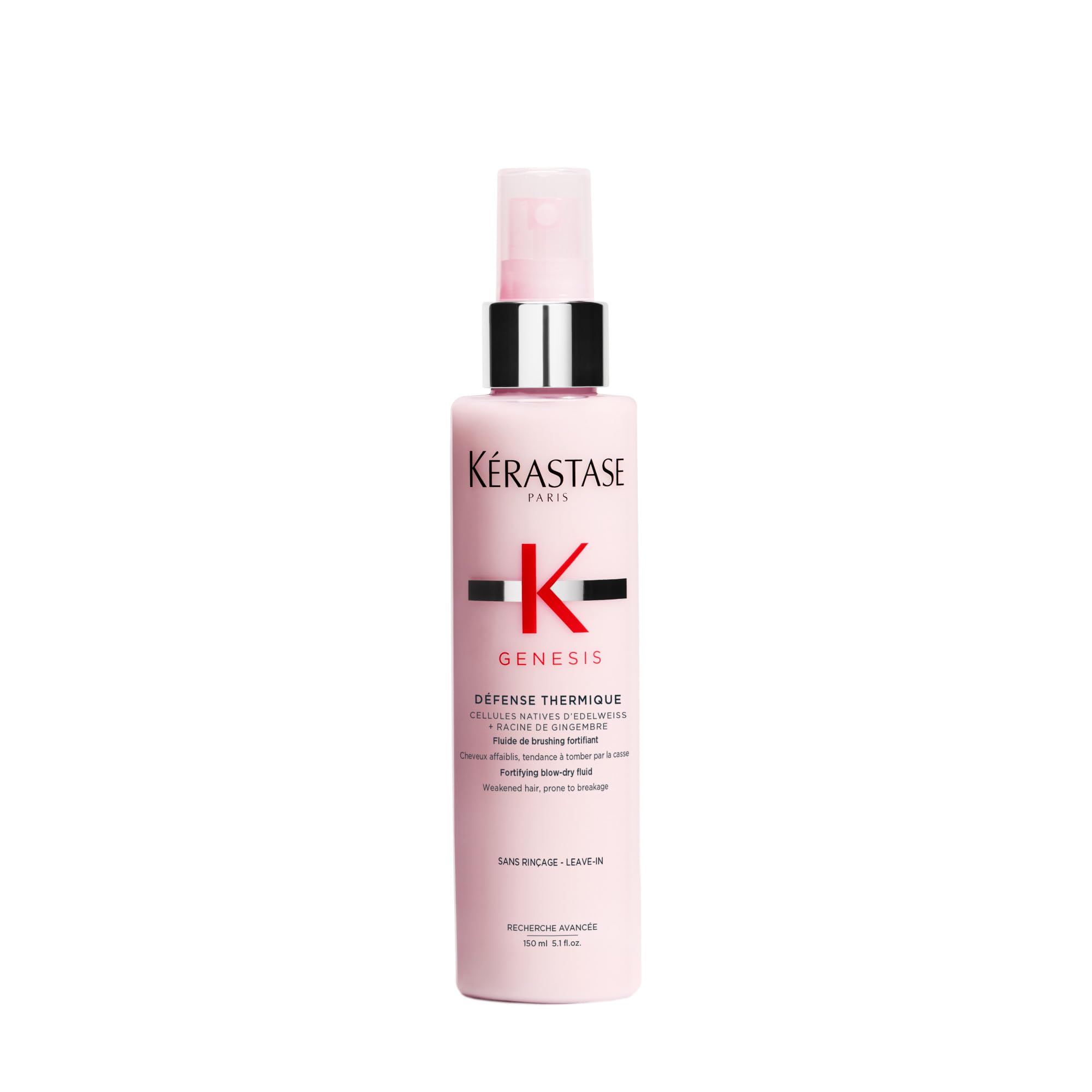 Kerastase Genesis Défense Thermique Anti Hair-Fall Fortifying Blow-Dry Fluid, 5.1 Ounce