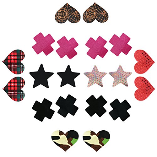 Self Adhensive Nipple Covers Disposable Lingerie Breast Pasties Petals - Thumbnail 5