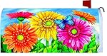"Gerbera Welcome 2016" - Mailbox Makover Cover - Vinyl with Magnetic Strips