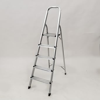 Amazon アルミ製ステップラダー 脚立5段 踏み台 折りたたみ おしゃれ