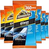 Armor All Car Interior Cleaner Glass Wipes for Dirt