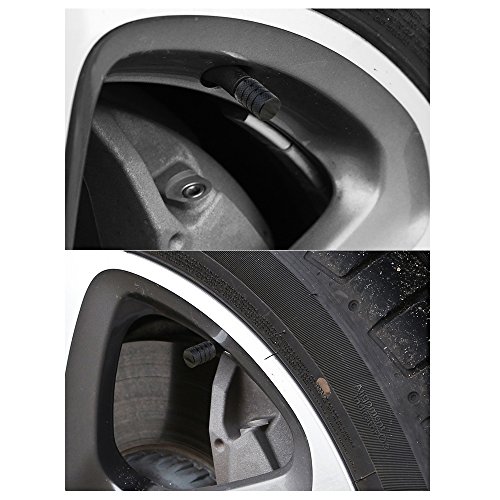 image for SUBANG 20pacs Car Auto Tyre Tire Valve Stem Covers Caps, Black