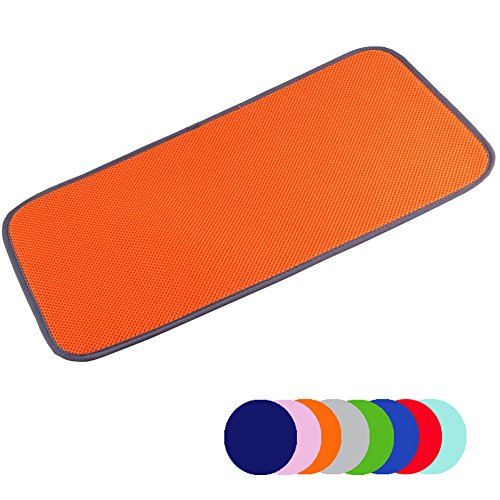 Jovilife Dish Drying Mat Kitchen Mat(set of 2) Microfiber ...