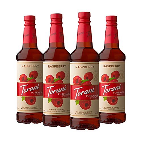 Torani Puremade Raspberry Syrup, 750 ml