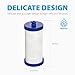 Waterdrop WF1CB Replacement for Frigidaire® PureSource WFCB®, RG100, NGRG2000, WF284, 9910, 469906, 469910 Refrigerator Water Filter, 6 Filters